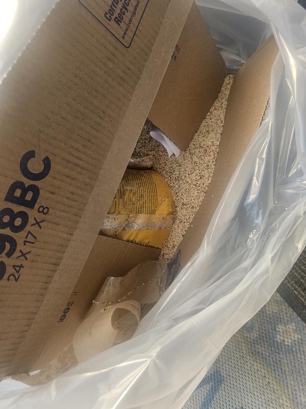 Food was running out when pucked up bix