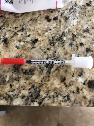 BD U-40 Pet Syringes 1/2ml, 29G, 1/2Inch, 100ct, Half Unit Scale