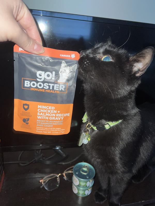 He’s excited for breakfast!