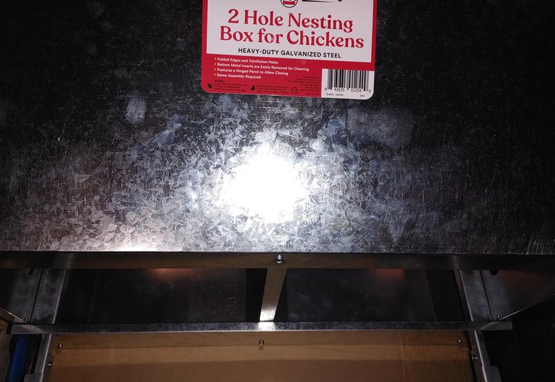 Securing all the bolts in the box.