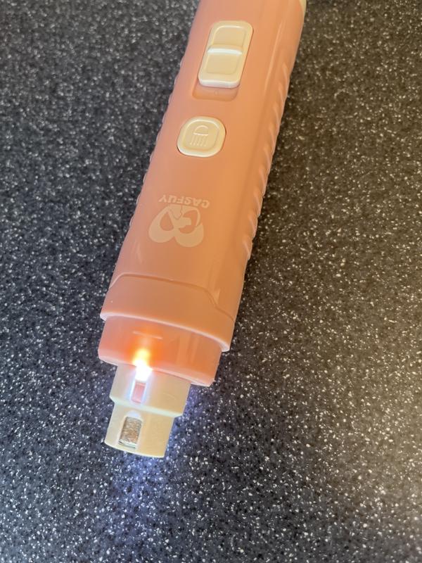 Casfuy Quiet 2 LED Medium & Large Dog & Cat Nail Grinder
