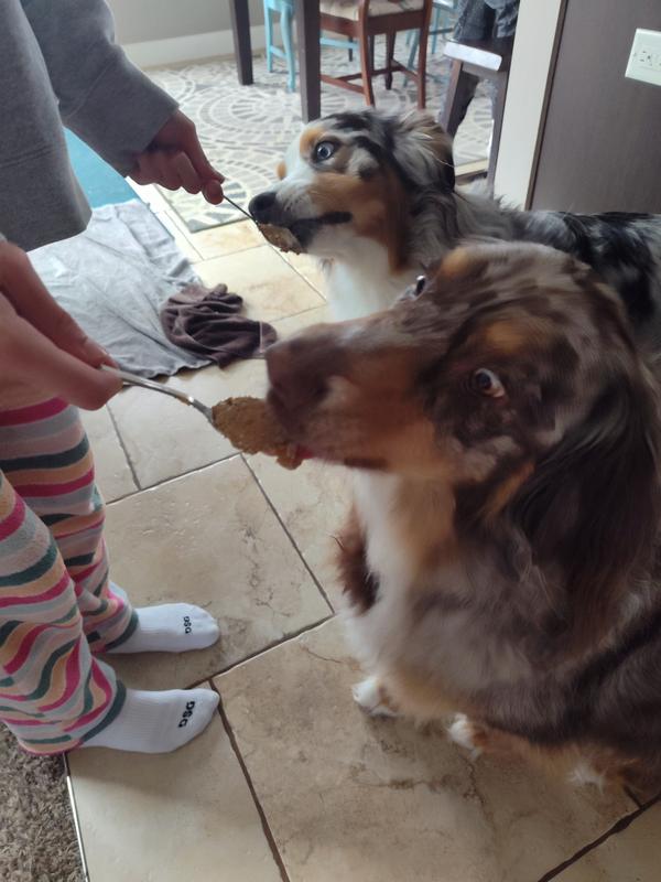 Both start to dig it