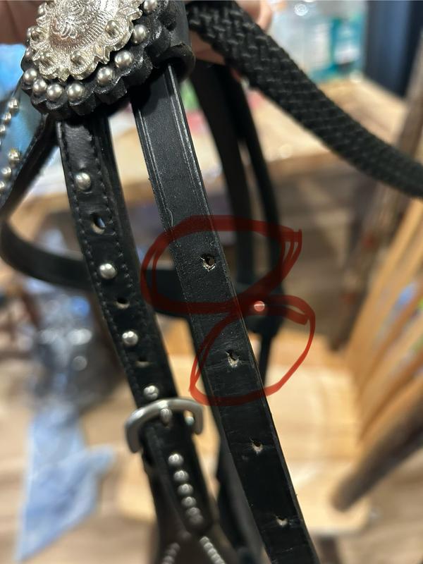 Crooked holes that will undoubtedly break at the first hint of pressure.