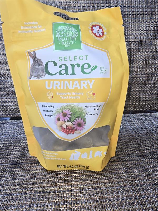 I loved the size and shape of these beneficial treats, they smelled like sweet hay. Unfortunately my bunnies wont even nibble them.