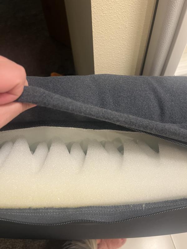 Bolsters not part of removable cover