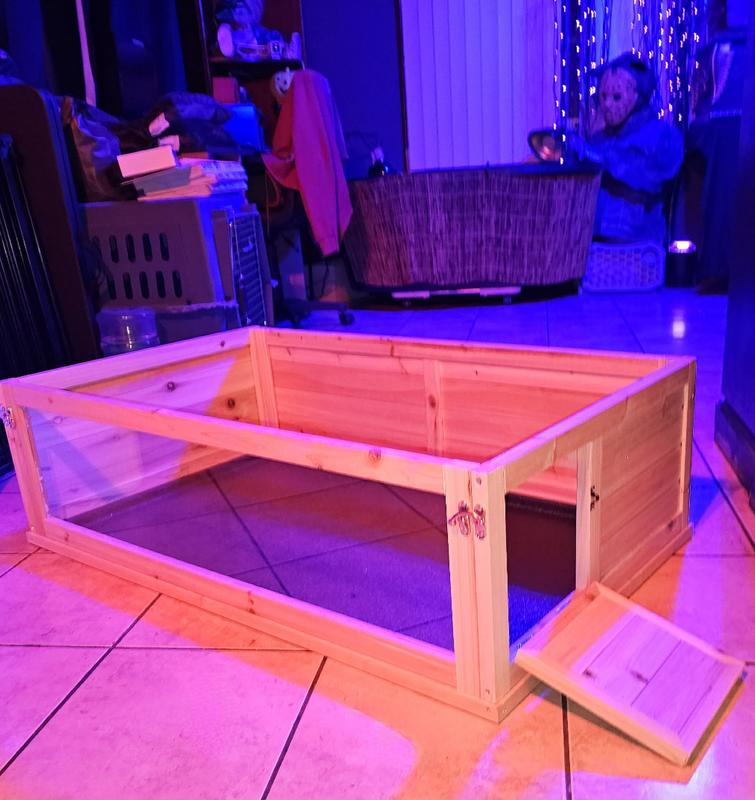 TRIXIE Wooden Indoor Small Animal Run