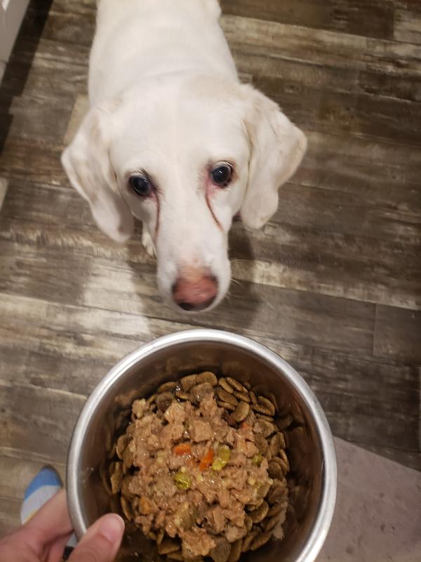 Ready to eat, topped on dry food