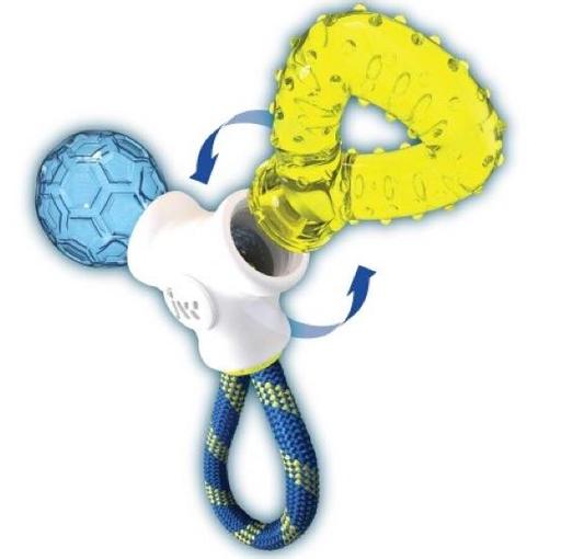 JW PET Puppy Connects 3in1 Dog Toy