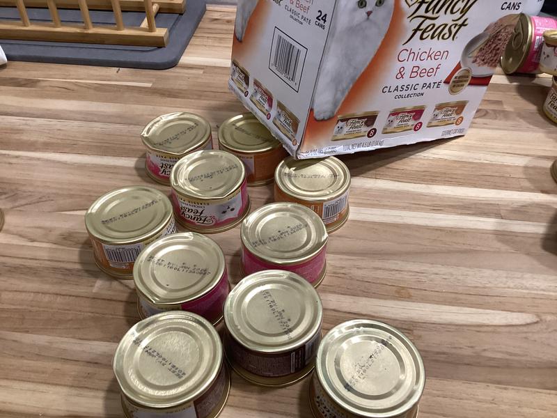 Crave Beef Pate with Protein from Shreds of Real Chicken Grain-Free Dog Food Trays