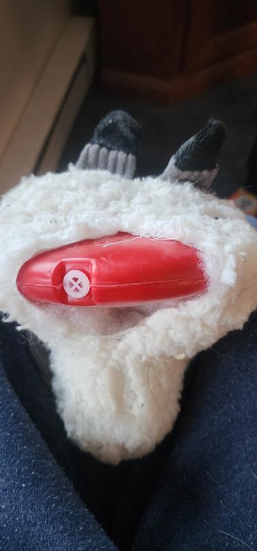 Possibly caused by defective stitching.