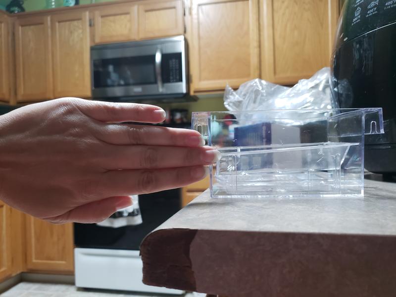 Smaller than my hand and I dont have large hands