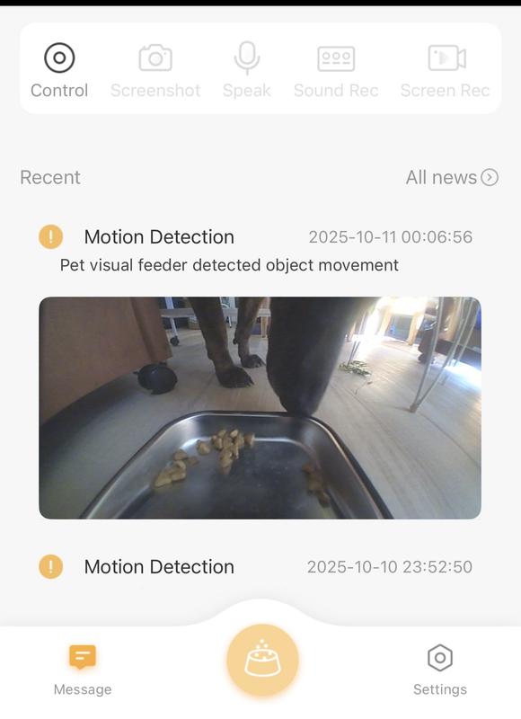 Evidence of Beaujack being a stinker! Being able to communicate through the unit is truly amazing!
