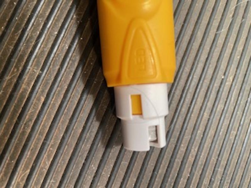 Grinding Head on side to protect long hair