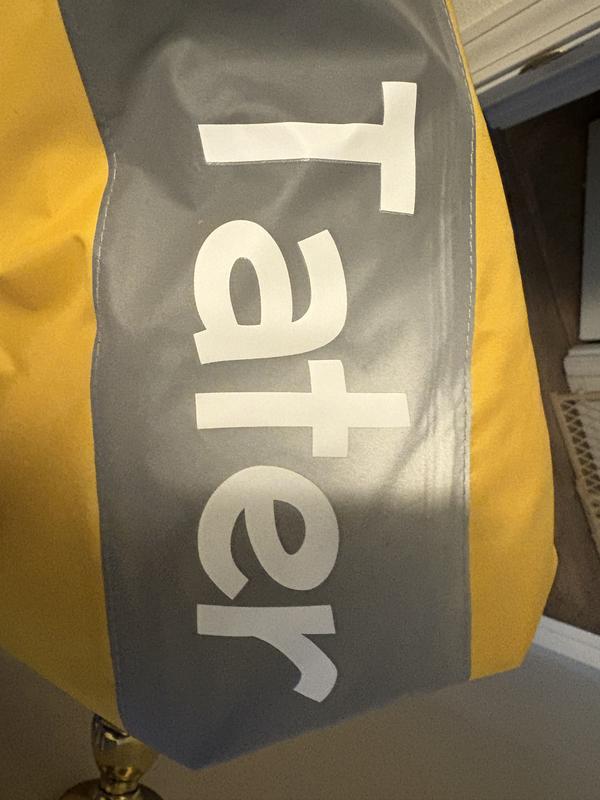 Name came out perfectly love the reflective strap