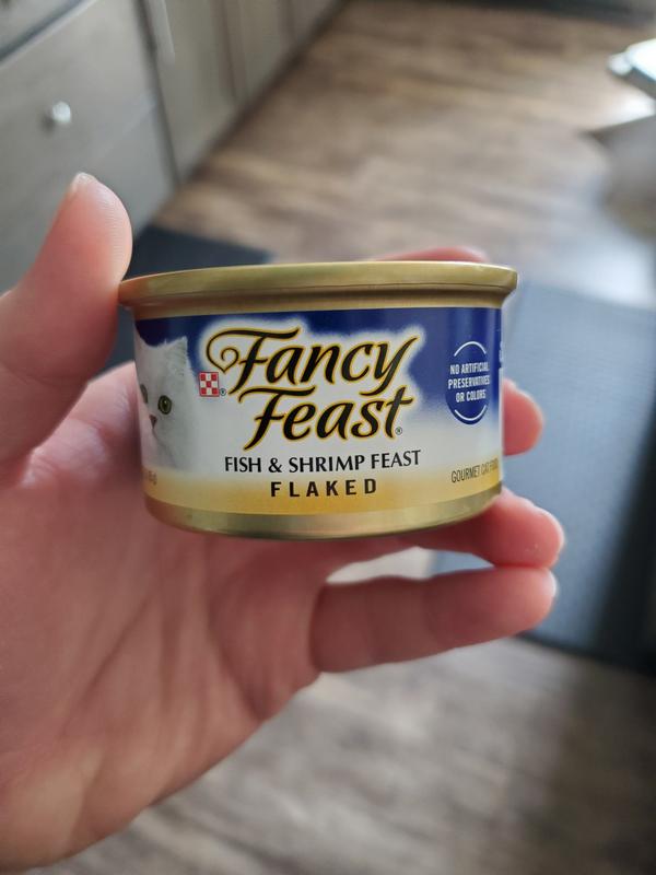 Fancy feast fish and shrimp 2024 feast flaked