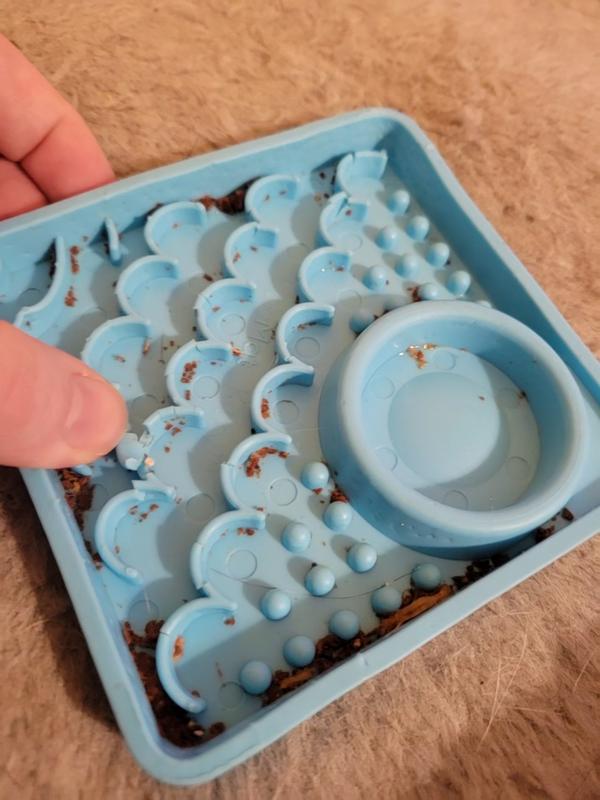 LickiMat Kitty Non-Skid Thermoplastic Rubber Cat Bowl