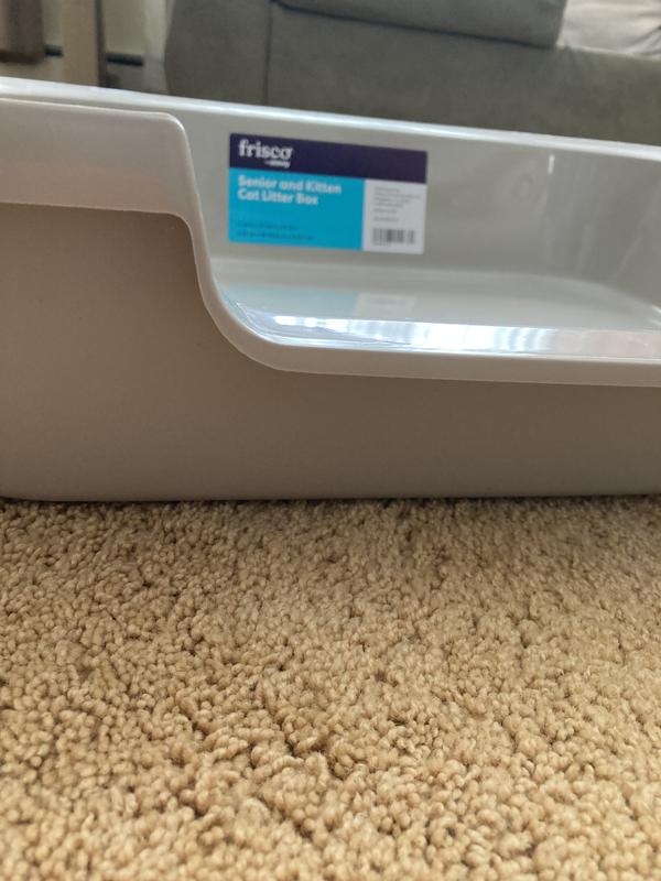 FRISCO Senior & Kitten Cat Litter Box, 24in