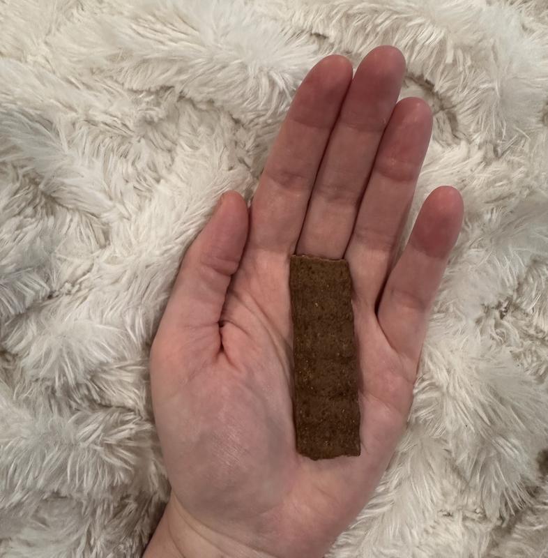 Average jerky size in comparison to my hand
