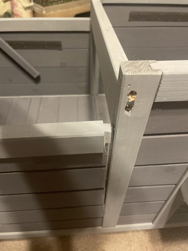 Can you see the middle picture it coming apart