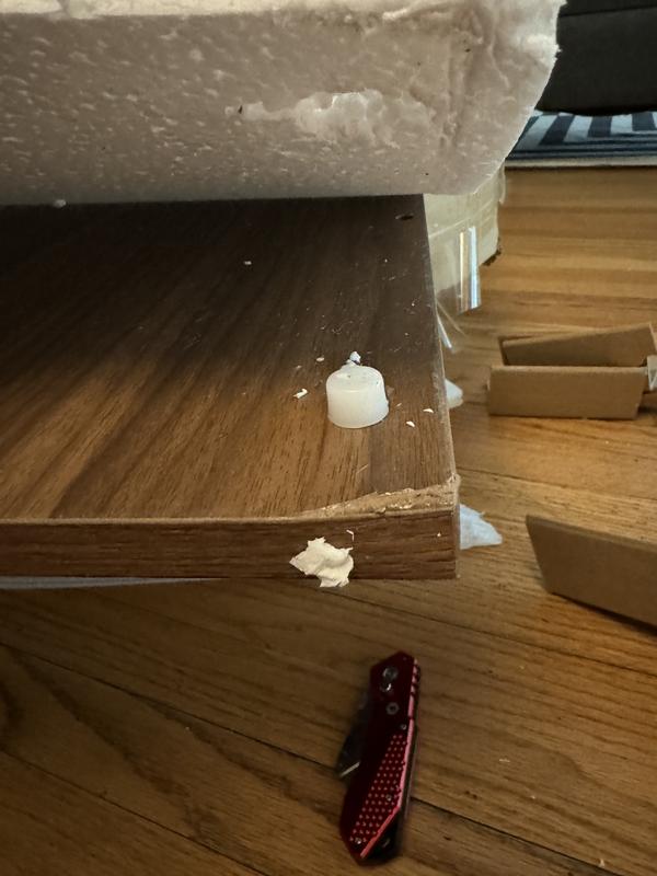 Damaged during shipping
