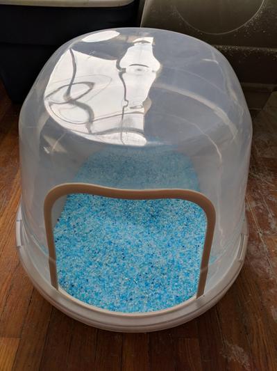 Space age cat litter!