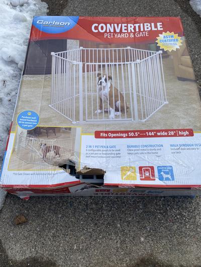 Carlson 2 in 1 hotsell pet pen