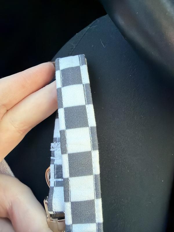 My pants are black- the collar is not