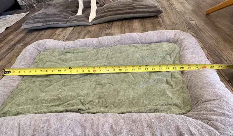 Supposed to be a little over 35”