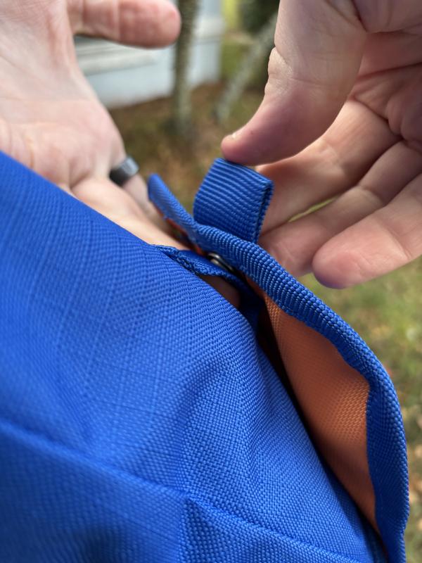 Closing the snap is difficult