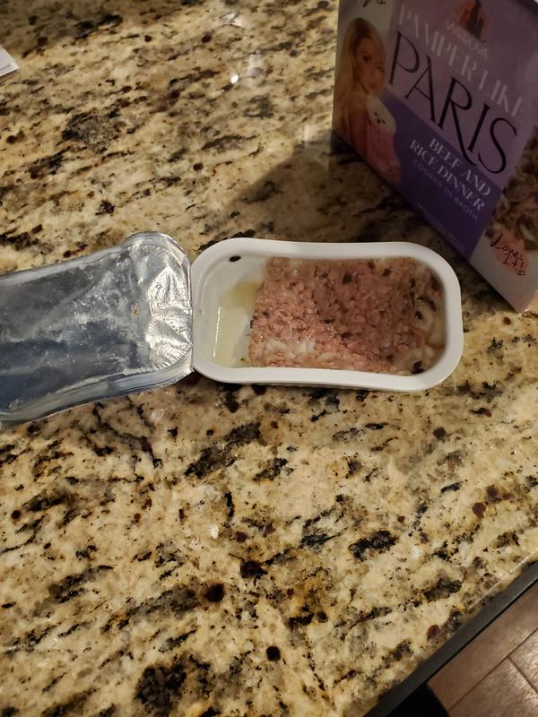 Partial upon opening