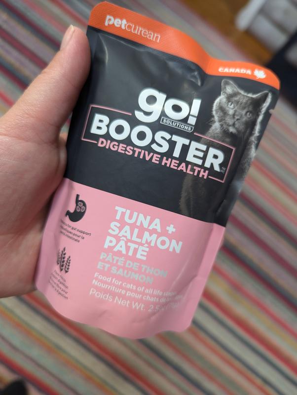 Pouches have air in them so it looks like they are bigger