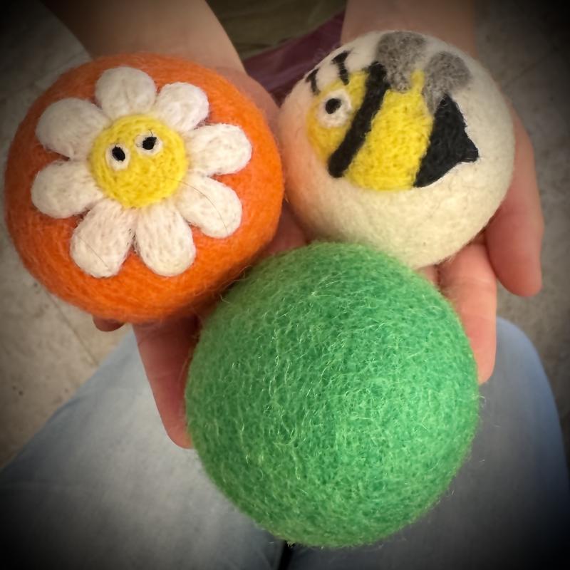 Vibrant colors and adorable designs! (5 year old holding them)