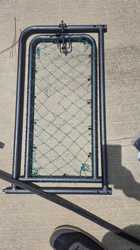 Broken Netting, Which Is Not An Appropriate Material For A Duck Pen In The First Place.