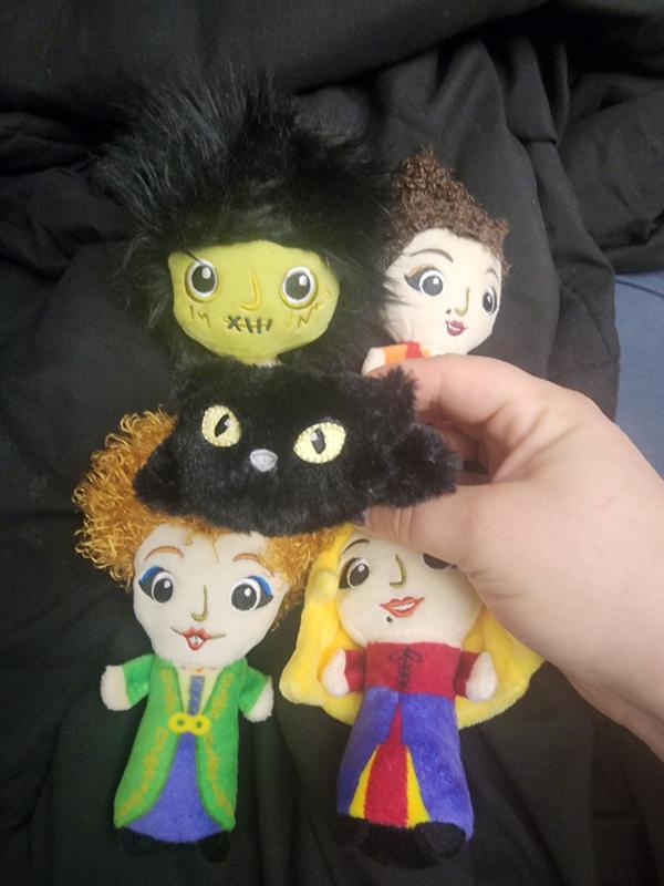 Binx is the family favorite. Little plush stuffy if you dont squeeze it. Very durable and perfect for fetch.