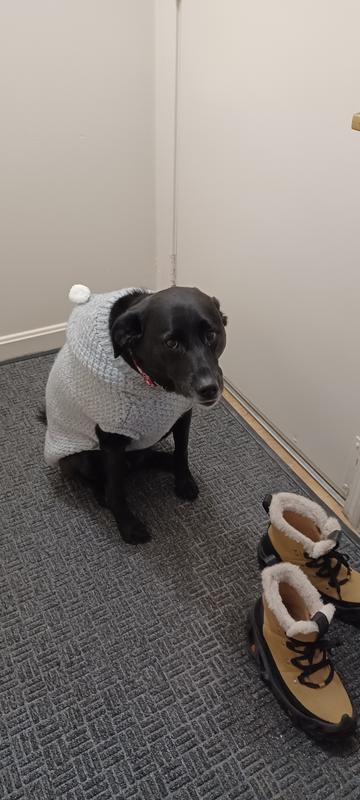 Brandy's new sweater