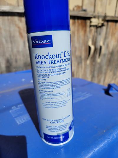 Virbac knockout area treatment hot sale spray