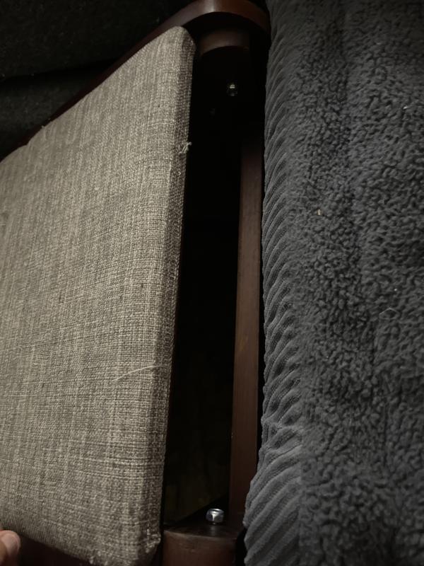 A few inches of space.