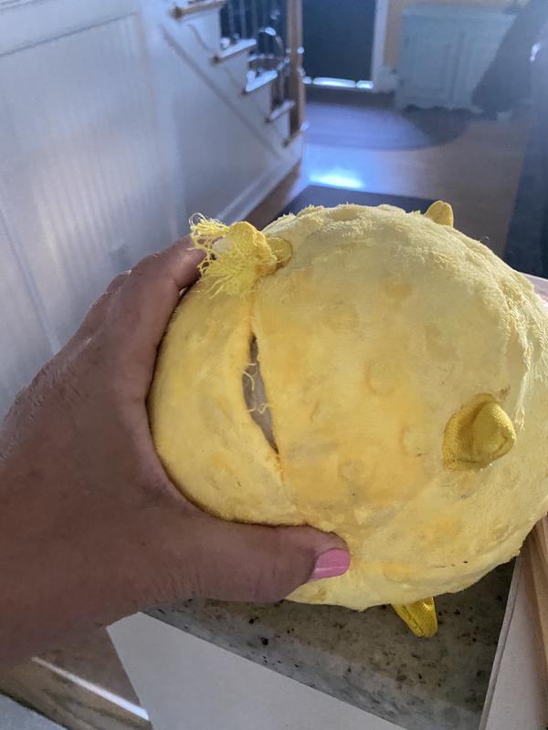 The stitching came apart in many different areas