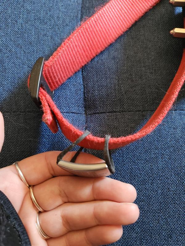 Stretched out elastic