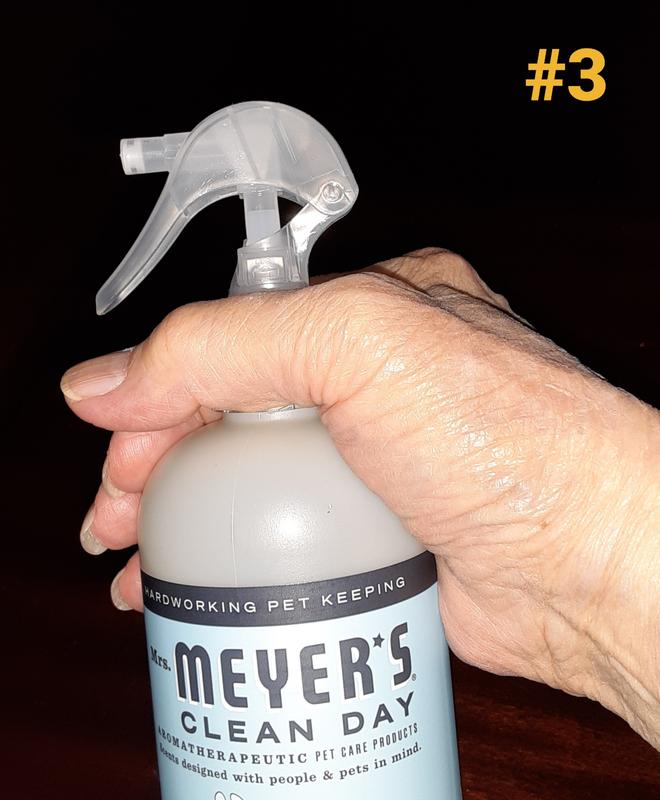 Bottle shape makes it hard to hold and be able to use the trigger