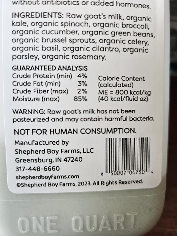 "Not For Human Consumption"