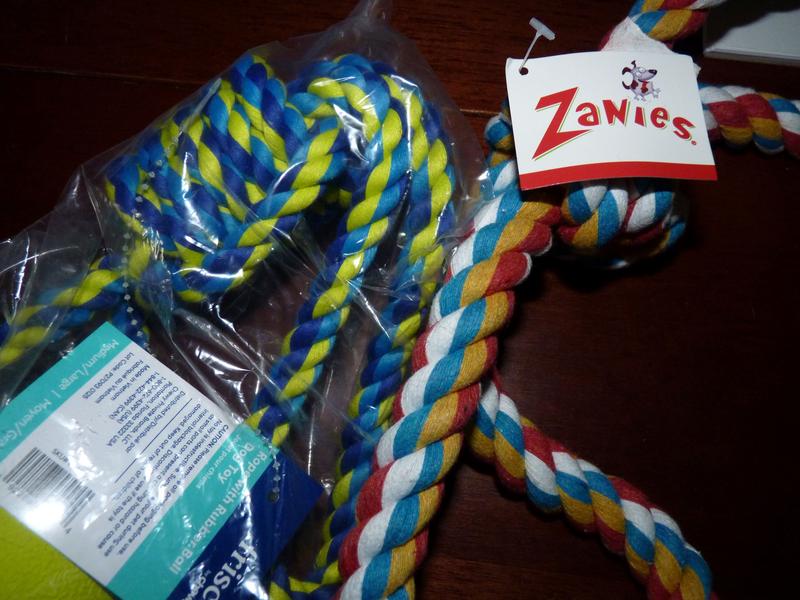 FRISCO Rope with Rubber Ball Dog Toy, Medium/Large - Chewy.com