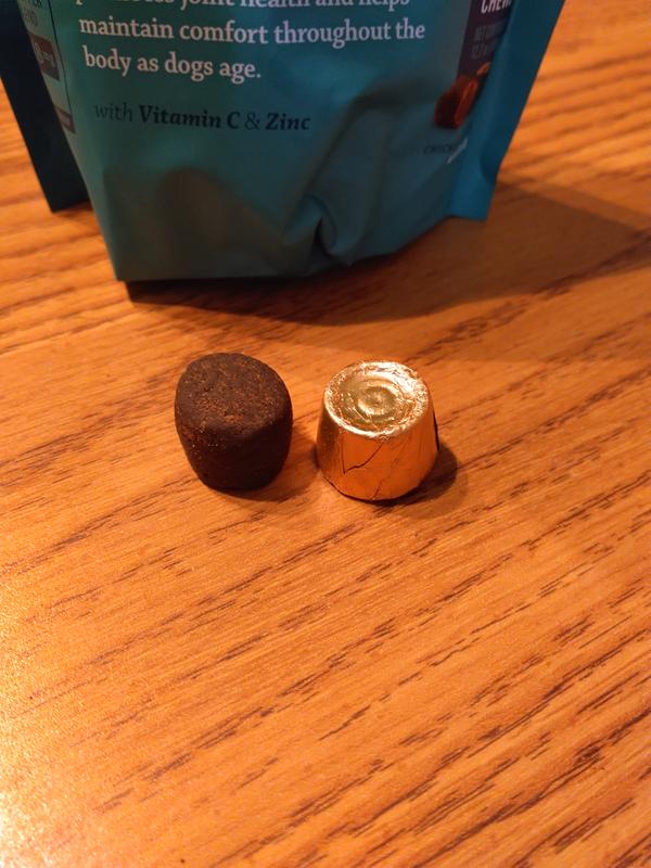 Chew next to Rolo candy