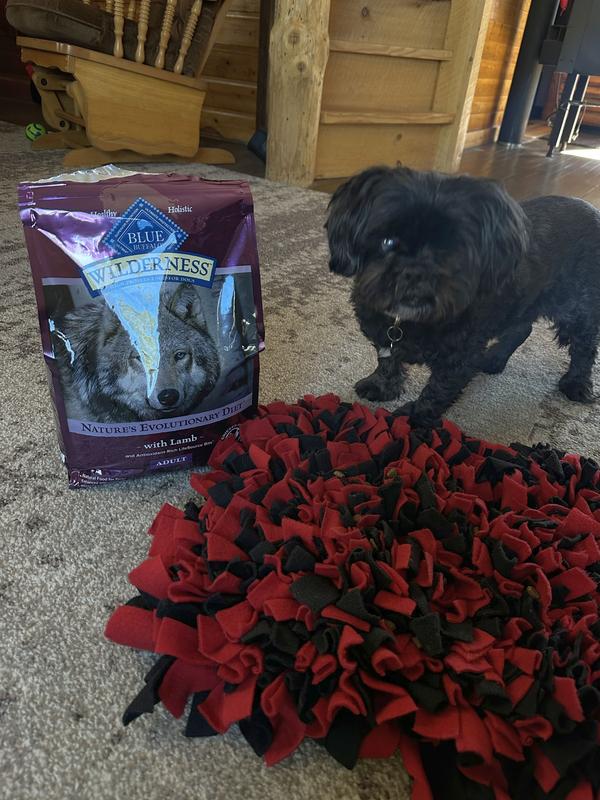 This is a snuffle mat my Mommy made me that I love.