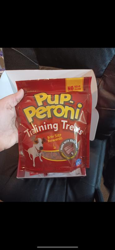 PUP PERONI Training Treats Made with Real Beef Dog Treats reviews Chewy