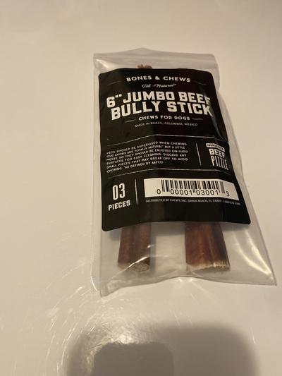 American - Flat Bully Stick - Dog Treat - Dog Chew - USA – Canine Styles