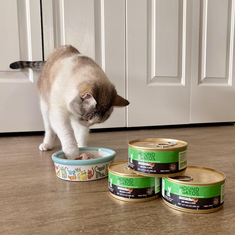 Hound and gatos clearance duck cat food