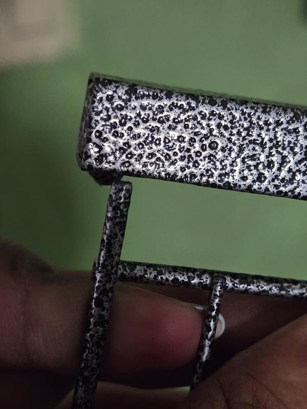 On same bar separated barely holding together