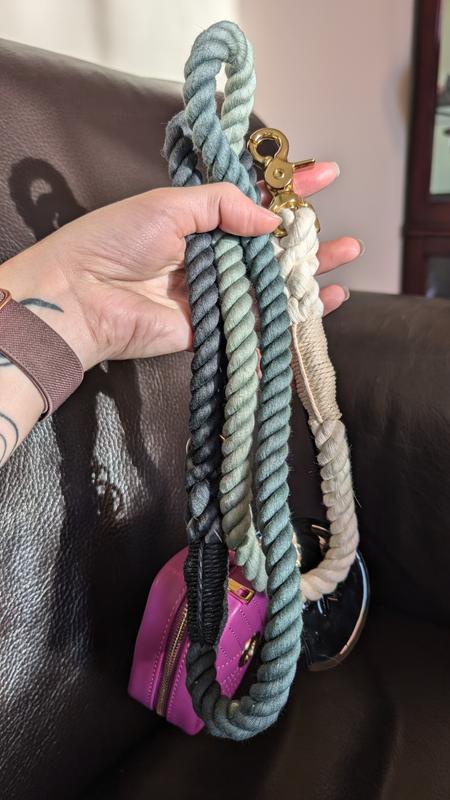 Cairo leash with Harper bag