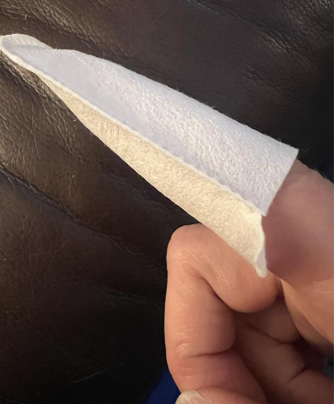 Goes nicely on the finger